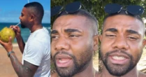 Campeão do 'BBB 24', Davi Brito posta foto na praia, anuncia 'novo ciclo' após polêmicas e web ironiza: 'Ainda bem que melhorou da febre'