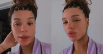 Esposa de Ludmilla abre o coração e desabafa sobre reta final do puerpério: 'Acabando'