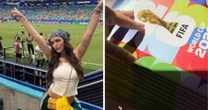 Rafa Kalimann comete erro e recebe pilha de álbuns da Copa em vez de figurinhas
