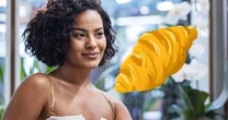 Adeus vida offline! Em 'Vale Tudo', Maria de Fátima volta a ser influencer com muito ostentação e até um croissant gigante