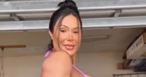 Solteira, Gracyanne Barbosa mostra corpo musculoso: 'Vem passar oleozinho'