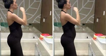 Ex-BBB Rafa Kalimann se encanta com silhueta de gravidez: 'Sonhei em me ver assim'