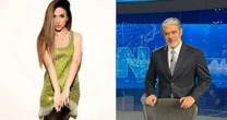 Tata Werneck faz convite inusitado para William Bonner
