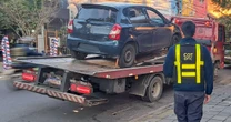 Motorista de aplicativo com CNH suspensa tenta fugir de blitz da EPTC na saída da Rodoviária