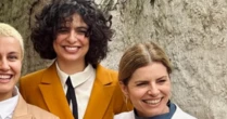 Discreta na vida íntima, Debora Bloch expõe motivo para ter postado fotos do casamento da filha, Júlia Anquier, com cantora: 'Foi gostoso'