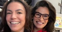 Renata Vasconcellos se confunde e volta ao trabalho um dia antes do fim das férias