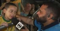 Neymar é detonado por criança ao vivo na Globo: 'Só fica caindo'