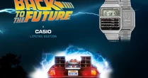 É hora de voltar para o futuro: Casio apresenta relógio retrô que comemora 40 anos de clássico do cinema