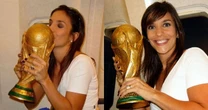 Ivete Sangalo resgata foto rara beijando a taça da Copa do Mundo e agita torcida: 'Pra cima'