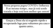 Filha de Simone Mendes e Kaká Diniz é internada às pressas; entenda