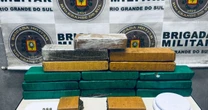 Perseguição termina com apreensão de quase 12 kg de maconha em Capão da Canoa