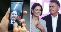 Bolsonaro é flagrado trocando mensagens quentes com Michelle no STF: 'Meu gato'