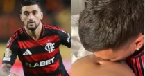 Arrascaeta, jogador do Flamengo, revela que ele e sua esposa serão pais pela 1ª vez