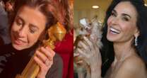 Fernanda Torres, Demi Moore e mais: estrelas apostaram em unhas naturais no Globo de Ouro