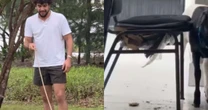 Nattan passa perrengue e tem casa destruída após ganhar carneiro para Zuza: 'Trabalho'