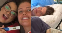NASCEU! Malu Barbosa, amiga de Preta Gil, exibe rostinho da filha pela primeira vez