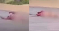Homem é flagrado nu e ensanguentado em frente a motel no CE