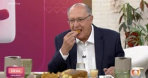 Meia temática e coxinha: Geraldo Alckmin vai a 'Mais Você' explicar tarifaço de Trump e viraliza; veja reações