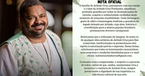 Família de Arlindo Cruz impõe regras para o uso da imagem do cantor