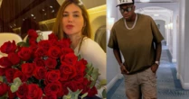 Namoro entre Virgínia e Vini Jr. é real? Após flagra em iate, loira recebe buquê de rosas suspeito e web crava: 'Todo mundo já sabe'
