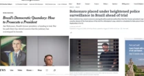 'Vigilância reforçada', 'triunfo da democracia' e 'teste ao judiciário': imprensa internacional repercute julgamento de Bolsonaro
