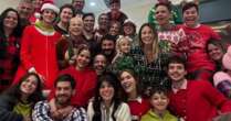 Unidos! Bruna Marquezine reúne famílias de João Guilherme e Sasha Meneghel em noite de pijama no Natal