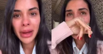Ex-BBB Munik Nunes chora após filha ser proibida de entrar em hotel: 'Não pode'