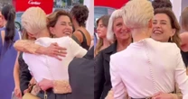 Fernanda Torres reencontra Tilda Swinton no Festival de Veneza; veja vídeo do momento