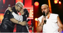 Prefeita de 71 anos beija cantor Belo em show na Bahia
