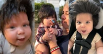 Bebê cabeludo do Oregon viraliza nas redes sociais: 'Imagine daqui a um ano'