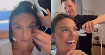 Isis Valverde mostra os preparativos para subir no altar do casamento: 'Direito de chorar'
