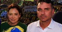 Flávio Bolsonaro reage após Michelle o acusar de humilhação e maus-tratos: 'Mais uma'