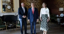 Rainha da Holanda 'imita' Trump durante encontro antes de reunião da Otan; veja vídeo