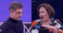 Luciano Huck se atrapalha ao vivo no Domingão e Déa Lúcia detona: 'Quer trocar?'