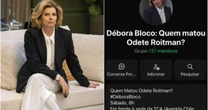 'Quem Matou Odete Roiman?' vira nome de bloco de Carnaval no Rio e Débora Bloch reage