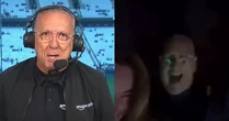 Olha só! Galvão Bueno cai na balada em Mônaco com funk e bandeira do Brasil