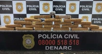 Homem é preso com 16,5 kg de maconha na Zona Sul de Porto Alegre