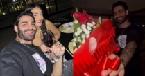 Ex-BBB Larissa Santos revela surpresa feito pelo novo namorado: 'Melhor presente'