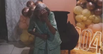 Idosa de 104 anos celebra aniversário dançando forró de Luiz Gonzaga e viraliza; assista