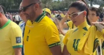 Mariane Bernardi chama atenção com look luxuoso e bolsa de R$ 40 mil