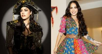 Raphaela Santos conta histórias através de figurinos em shows de São João
