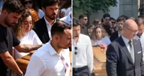 Esposa de Diogo Jota leva caixão do marido aos prantos em velório; veja o momento