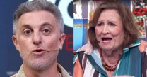 Luciano Huck leva invertida de Déa Lúcia ao falar sobre traição no 'Domingão': 'Você apanha'