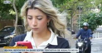 Quem foi a repórter da Band furtada ao vivo e que ganhou destaque fora do Brasil
