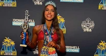 Nora de Xanddy e Carla Perez brilha em competição de fisiculturismo