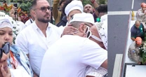 Último adeus a Arlindo Cruz: Diogo Nogueira, Xande de Pilares e mais se despedem em sepultamento após velório com samba e cerveja; fotos