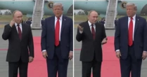 Putin é questionado por repórter quando vai 'parar de matar civis' em encontro com Trump no Alasca