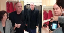 Reinaldo Lourenço reúne influenciadoras de moda na abertura de ateliê de alta-costura