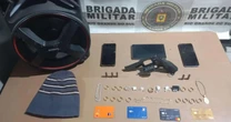 Suspeito de assalto é baleado pela Brigada Militar e preso em Pelotas