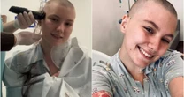 Isabel Veloso raspa o cabelo pela 6ª vez antes do transplante de medula: 'A última, se Deus quiser'